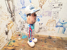 Load image into Gallery viewer, Btcc racing race driver Tom Ingram with moving head side to side heads 2025 (cartoon character) champion edition hat
