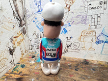 Load image into Gallery viewer, Btcc racing race driver Tom Ingram with moving head side to side heads 2025 (cartoon character) champion edition hat
