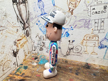 Load image into Gallery viewer, Btcc racing race driver Tom Ingram with moving head side to side heads 2025 (cartoon character) champion edition hat
