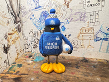 Load image into Gallery viewer, Peterborough United goalkeeper penguin 2025/2026 with football and woolly hat (blue)
