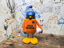 Load image into Gallery viewer, Peterborough United goalkeeper penguin 2024/25 with football and woolly hat (orange)
