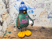 Load image into Gallery viewer, Peterborough United goalkeeper penguin 2025/2026 with football and woolly hat (green)
