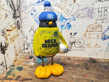 Load image into Gallery viewer, Peterborough United goalkeeper penguin 2025/2026 with football and woolly hat (yellow)
