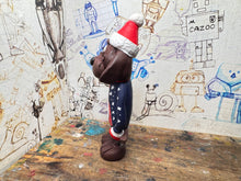 Load image into Gallery viewer, Doggy &amp; hat with Christmas Santa jumper
