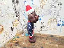 Load image into Gallery viewer, Doggy &amp; hat with Christmas Santa jumper
