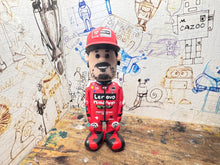 Load image into Gallery viewer, Pecco Bagnaia cartoon character with moving head 2025
