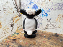 Load image into Gallery viewer, Tommy Bridewell sheep with a drawing of Tommy Bridewell at the front
