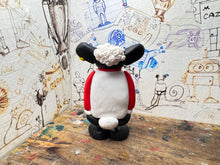 Load image into Gallery viewer, Tommy Bridewell sheep with a drawing of Tommy Bridewell at the front
