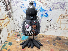 Load image into Gallery viewer, Notts County magpie Christmas jumper with woolly hat
