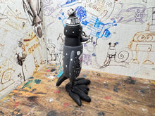 Load image into Gallery viewer, Notts County magpie Christmas jumper with woolly hat
