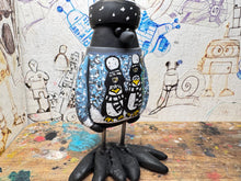 Load image into Gallery viewer, Notts County magpie Christmas jumper with woolly hat
