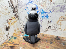 Load image into Gallery viewer, Notts County magpie Christmas jumper with woolly hat
