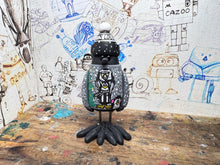 Load image into Gallery viewer, Notts County magpie Christmas jumper with woolly hat
