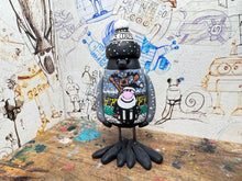 Load image into Gallery viewer, Notts County magpie Christmas jumper with woolly hat
