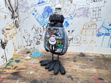 Load image into Gallery viewer, Notts County magpie Christmas jumper with woolly hat
