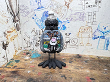 Load image into Gallery viewer, Notts County magpie Christmas jumper with woolly hat
