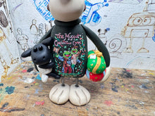 Load image into Gallery viewer, Gromit in his Christmas jumper and present
