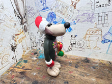 Load image into Gallery viewer, Gromit in his Christmas jumper and present
