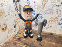 Load image into Gallery viewer, Rhys Irwin #69 cartoon character trophy and moving head 2025 special edition

