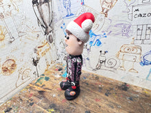 Load image into Gallery viewer, Storm Stacey Christmas special cartoon character with moving head 2025
