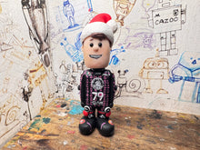 Load image into Gallery viewer, Storm Stacey Christmas special cartoon character with moving head 2025
