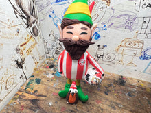 Load image into Gallery viewer, Sheffield United Christmas elf with football &amp; Robin ￼
