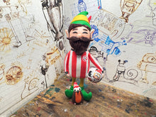 Load image into Gallery viewer, Sheffield United Christmas elf with football &amp; Robin ￼
