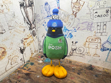 Load image into Gallery viewer, Peterborough United big penguin 2000/1 away shirt with woolly hat
