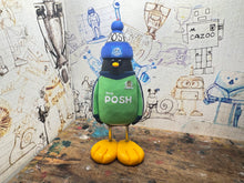 Load image into Gallery viewer, Peterborough United big penguin 2000/1 away shirt with woolly hat
