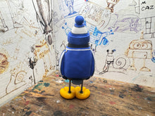 Load image into Gallery viewer, Peterborough United penguin 2000/1 home shirt with woolly hat
