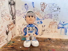 Load image into Gallery viewer, Tom Ingham in his 2023 btcc race suit (cartoon, driver)
