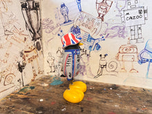 Load image into Gallery viewer, Tom Ingram 2023 with Union Jack hat btcc penguin handmade
