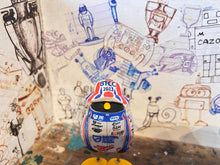 Load image into Gallery viewer, Tom Ingram 2023 with Union Jack hat btcc penguin handmade
