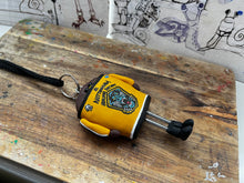 Load image into Gallery viewer, Nottingham Panthers Car mirror keyring handmade
