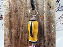 Load image into Gallery viewer, Nottingham Panthers Car mirror keyring handmade
