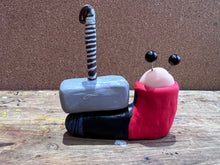 Load image into Gallery viewer, Thor snail with hammer handmade (Special edition)
