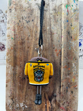 Load image into Gallery viewer, Nottingham Panthers Car mirror keyring handmade
