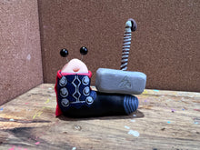 Load image into Gallery viewer, Thor snail with hammer handmade (Special edition)
