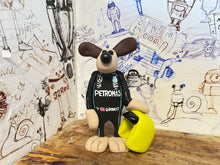 Load image into Gallery viewer, Gromit in his Mercedes race suit 2022 f1
