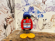 Load image into Gallery viewer, Ayrton Senna f1 penguin handmade
