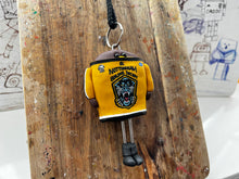 Load image into Gallery viewer, Nottingham Panthers Car mirror keyring handmade
