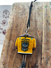 Load image into Gallery viewer, Nottingham Panthers Car mirror keyring handmade
