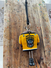 Load image into Gallery viewer, Nottingham Panthers Car mirror keyring handmade
