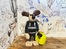 Load image into Gallery viewer, Gromit in his Mercedes race suit 2022 f1
